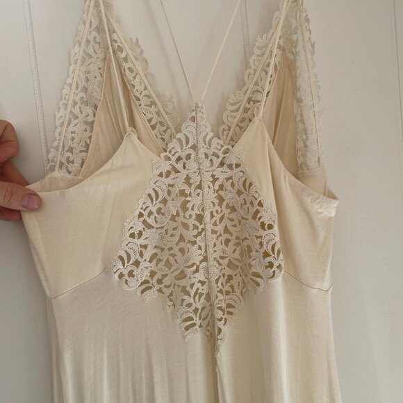 La Perla Petit Macramé Full-Length Slip • Frastaglio Lace • Size M - Picture 2 of 15